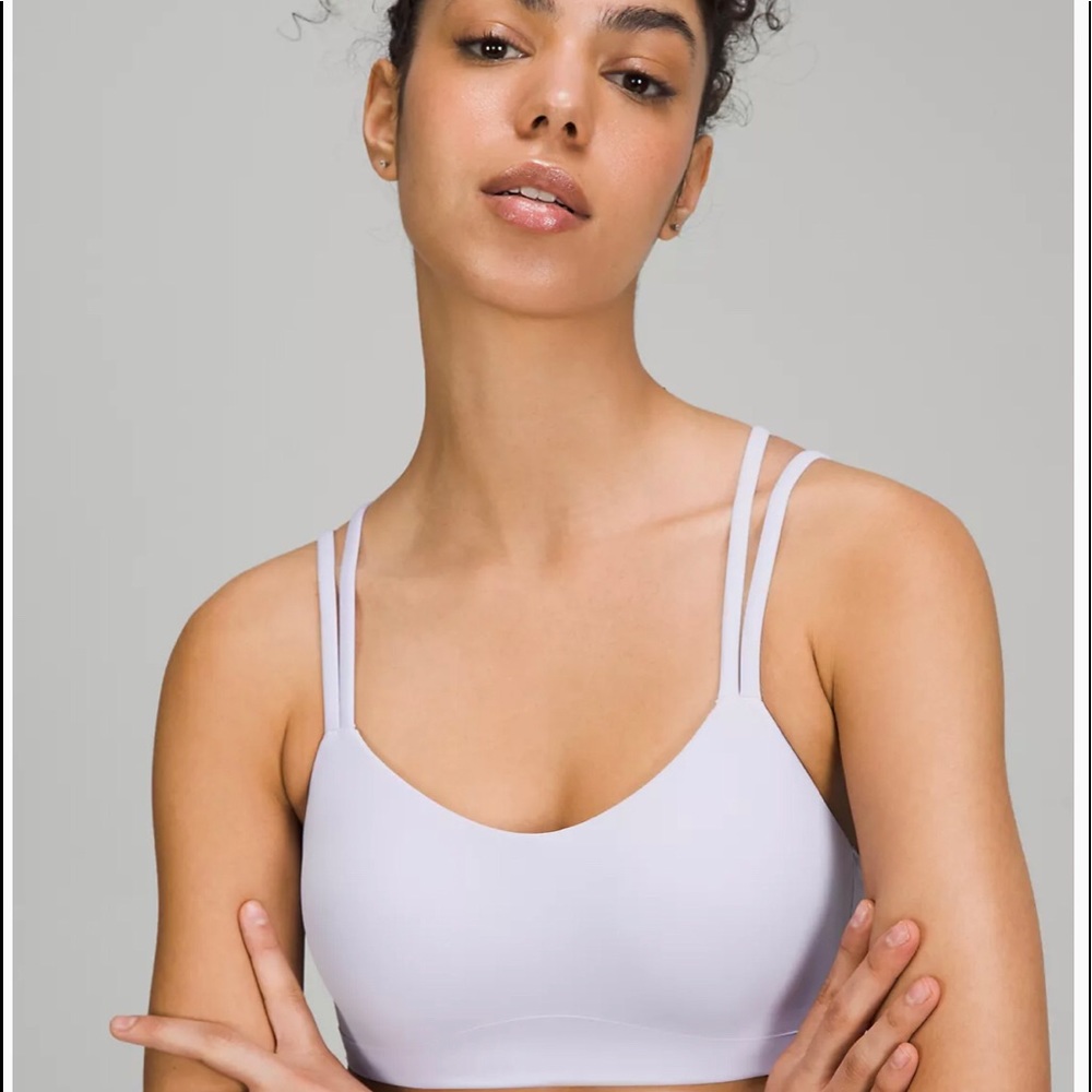 LuluLemon Like a Cloud Bra. Blue/Lavender 10